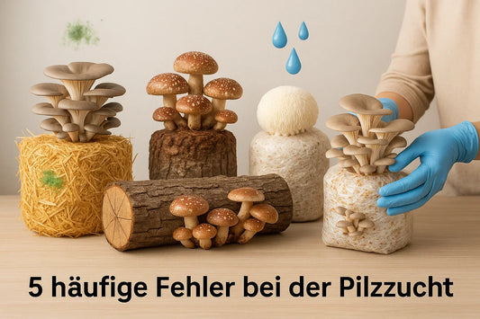 5 häufige Fehler bei der Pilzzucht – und wie du sie vermeidest