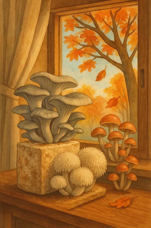 Warum der Herbst die ideale Zeit für die heimische Pilzzucht ist