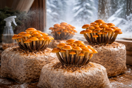 🍄 Gemeiner Samtfußrübling kultivieren – Winterpilz mit Charakter für die heimische Pilzzucht