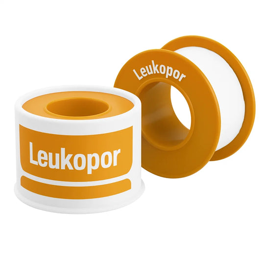 Leukopor Microtape 2,5cm x 5m Atmungsaktives Klebeband für die Pilzzucht